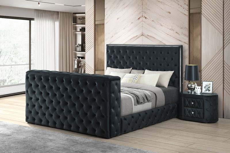 Diane - Platform Upholstered Bed