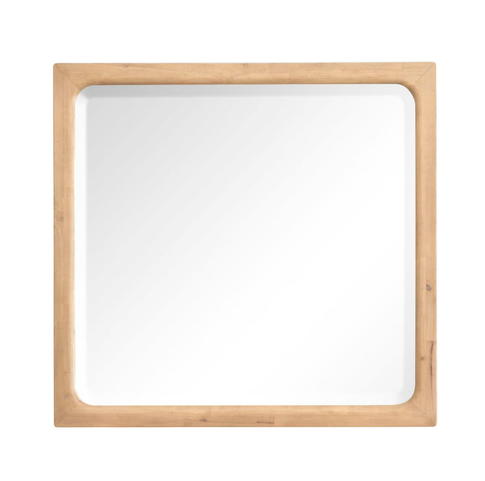 Somerset - Landscape Mirror - Butternut Magnussen Furniture