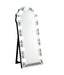 Noralie - 63" Accent Floor Mirror - Mirrored & Faux Diamonds ACME