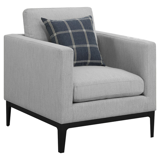 Saba - Upholstered Chair With Reversible Cushions - Gray Furniture Max