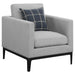 Saba - Upholstered Chair With Reversible Cushions - Gray Furniture Max