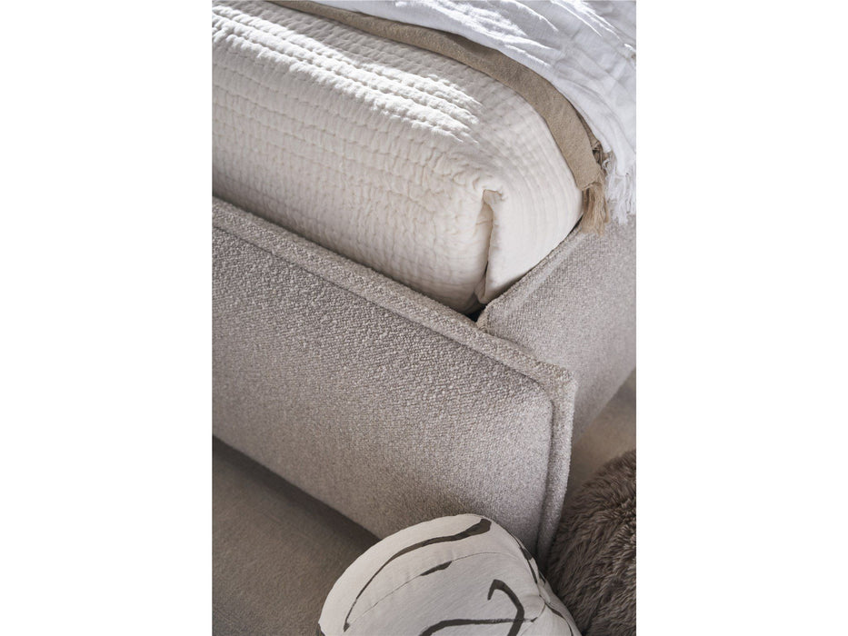 Modern - Lux King Upholstered Bed - Gray