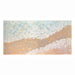 Neutral Beach Landscape Canvas Wall Art, Hand Painted Thick Textured Painting, Decor For Living Room - Beige / Blue Daily Nest