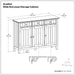 Acadian - Entryway Storage Cabinet - Brown Simpli-Home