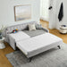 Size Upholstered Daybed With Trundle And USB Charging Armrest Home Essentials