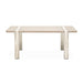 Lotus Bay - Narrow Rectangular Dining Table - Sand Michael Amini