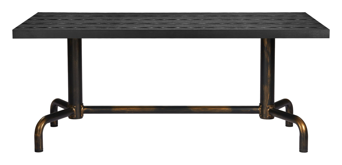 Neum - Dining Table - Black Zuo Modern