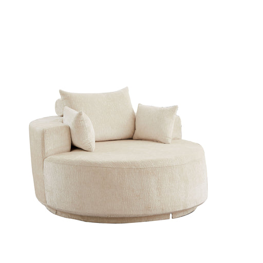 Single 360 Degree Swivel Chair For Living Room Home Essentials