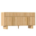 Sideboard Buffet Cabinet With 3 Drawers And 4 Doors For Dining Room Home Essentials