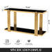 Console Table With Double Tier Storage Home Essentials