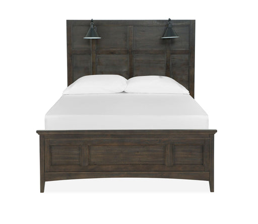 Westley Falls - Complete Lamp Panel Bed With Regular Rails Magnussen Furniture