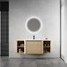 Wall Mounted Bathroom Vanity With Sink, Storage Shelves & Soft Close Door Home Essentials
