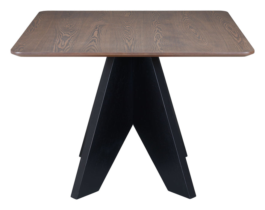 Lisse - Square Dining Table - Espresso Zuo Modern