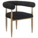 Crofton - Upholstered Dining Arm Chair (Set of 2) - Black Furniture Max