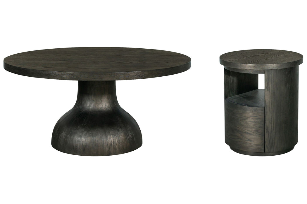Bosley - Round Cocktail Table Set Magnussen Furniture