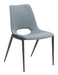 Desi - Armless Dining Chair (Set of 2) Zuo Modern