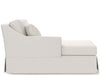 Madison - Skirted Chaise LAF, Special Order - White Universal Furniture