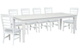 Charleston - Extendable Rectangular Dining Table Set Magnussen Furniture