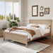 Mid-Century Platform Bed With Headboard And Slat Support, No Box Spring Needed Hearth and Haven