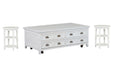 Heron Cove - Lift Top Storage Cocktail Table Set Magnussen Furniture