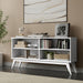 Draper - Handcrafted Low Bookcase Simpli-Home
