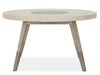 Lenox - Round Dining Table - Warm Silver Magnussen Furniture