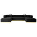 Nolan - U-Shape Corner Sofa - Black Ashcroft Furniture