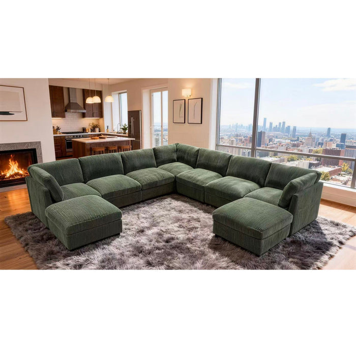 Modular Sectional With Custom Configuration Home Essentials