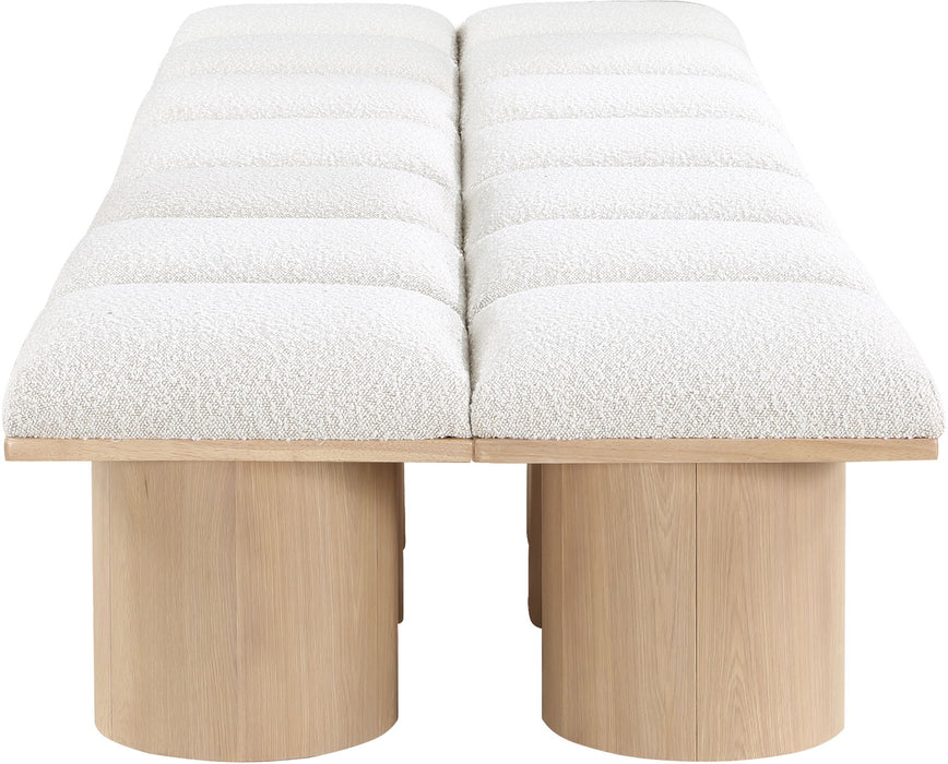 Pavilion - 14 Piece Modular Bench With Natural Base Meridian Furniture