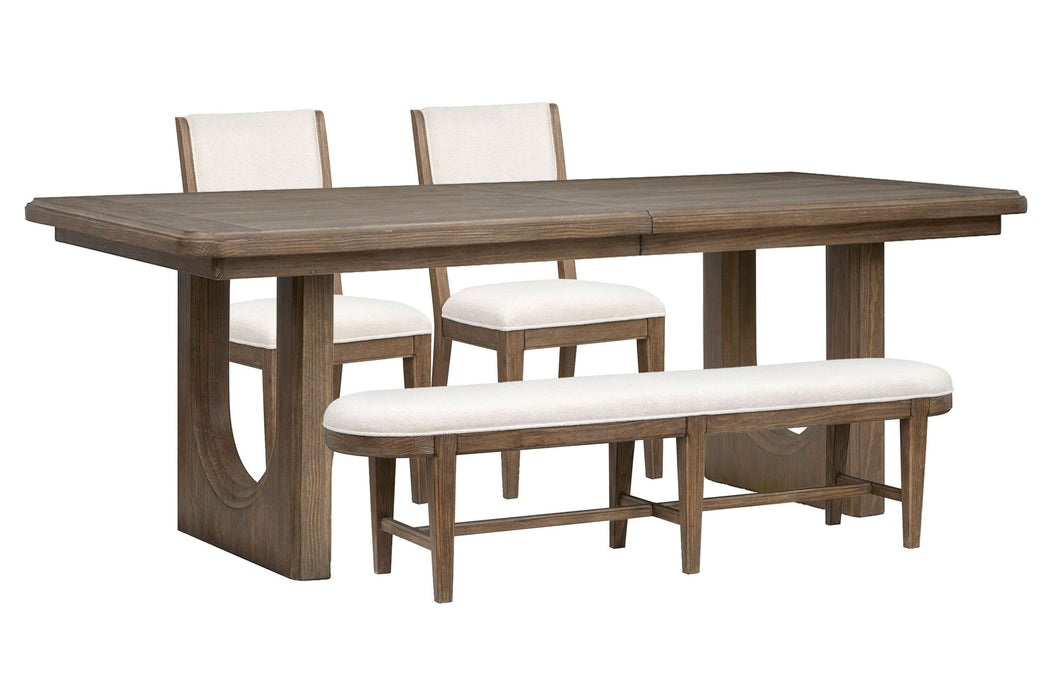 Westbourne - Extendable Trestle Dining Table Set Magnussen Furniture