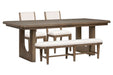 Westbourne - Extendable Trestle Dining Table Set Magnussen Furniture