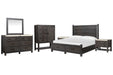 Plum Creek - Panel Storage Bedroom Set Magnussen Furniture