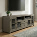 Cosmopolitan - Wide TV Media Stand - Farmhouse Gray Simpli-Home