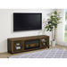 Temby - Fireplace TV Stand With Flameless Ambience - Pine Wood Furniture Max