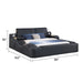 Zoya - Smart Multifunctional Bed, Built In Bluetooth Speakers, USB Charging Matrix Furniture Group