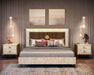 Romantica - Nightstand - Light Beige / Brown Walnut Arredoclassic Italy