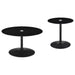 Turpin - 2 Piece Coffee Table Set - Black Furniture Max