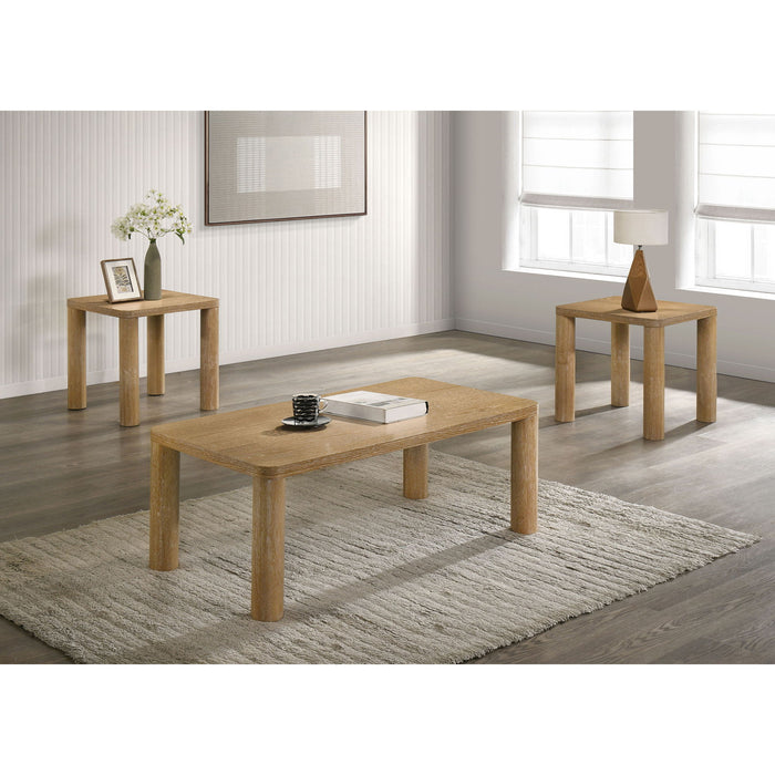 Bryant - Coffee Table Set With Rounded Legs Furniture Max