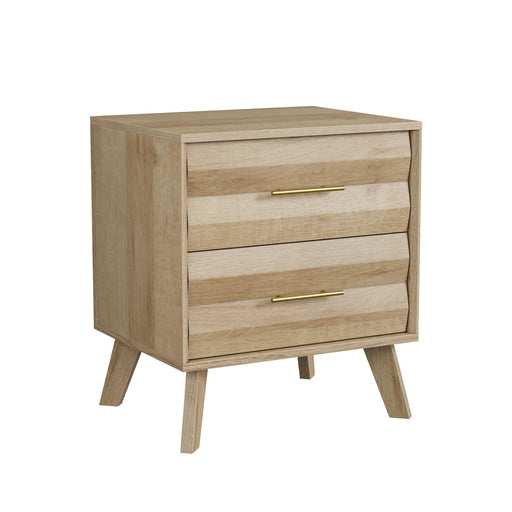 Medieval Double Drawer Bedside Table Home Essentials