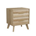 Medieval Double Drawer Bedside Table Home Essentials