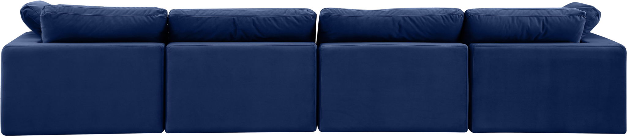 Comfy - Velvet Modular Sofa 4 Seats Meridian Furniture