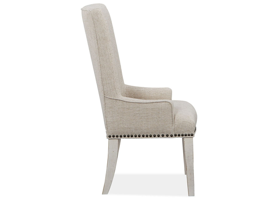 Bronwyn - Upholstered Host Side Chair (Set of 2) - Alabaster Magnussen Furniture