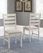 Skempton - Dining UPH Side Chair (Set of 2) - White Signature Design by Ashley®