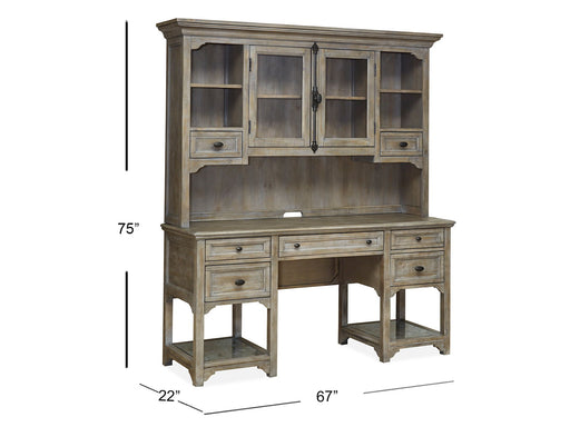 Tinley Park - Desk - Dove Tail Gray Magnussen Furniture