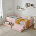 Safe Kids Bed With Guardrails And Storage Home Essentials