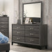 1 Piece Dresser Bedroom Furniture - Gray Home Essentials