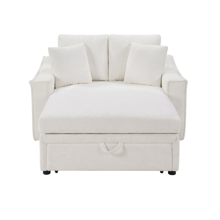 Modern Chaise Sofa With Hidden Storage For Living Room Hearth and Haven