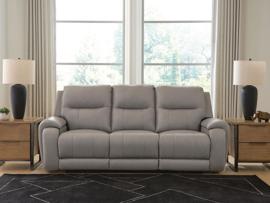 Real Moments - Power Reclining Sofa With Audio Seating - Ash Signature Design by Ashley®