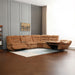 Emmy - Power Motion Sectional Sofa - Orange Chenille ACME