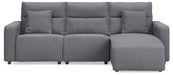 Modmax II - Reclining Sectional - Salt And Pepper Signature Design by Ashley®